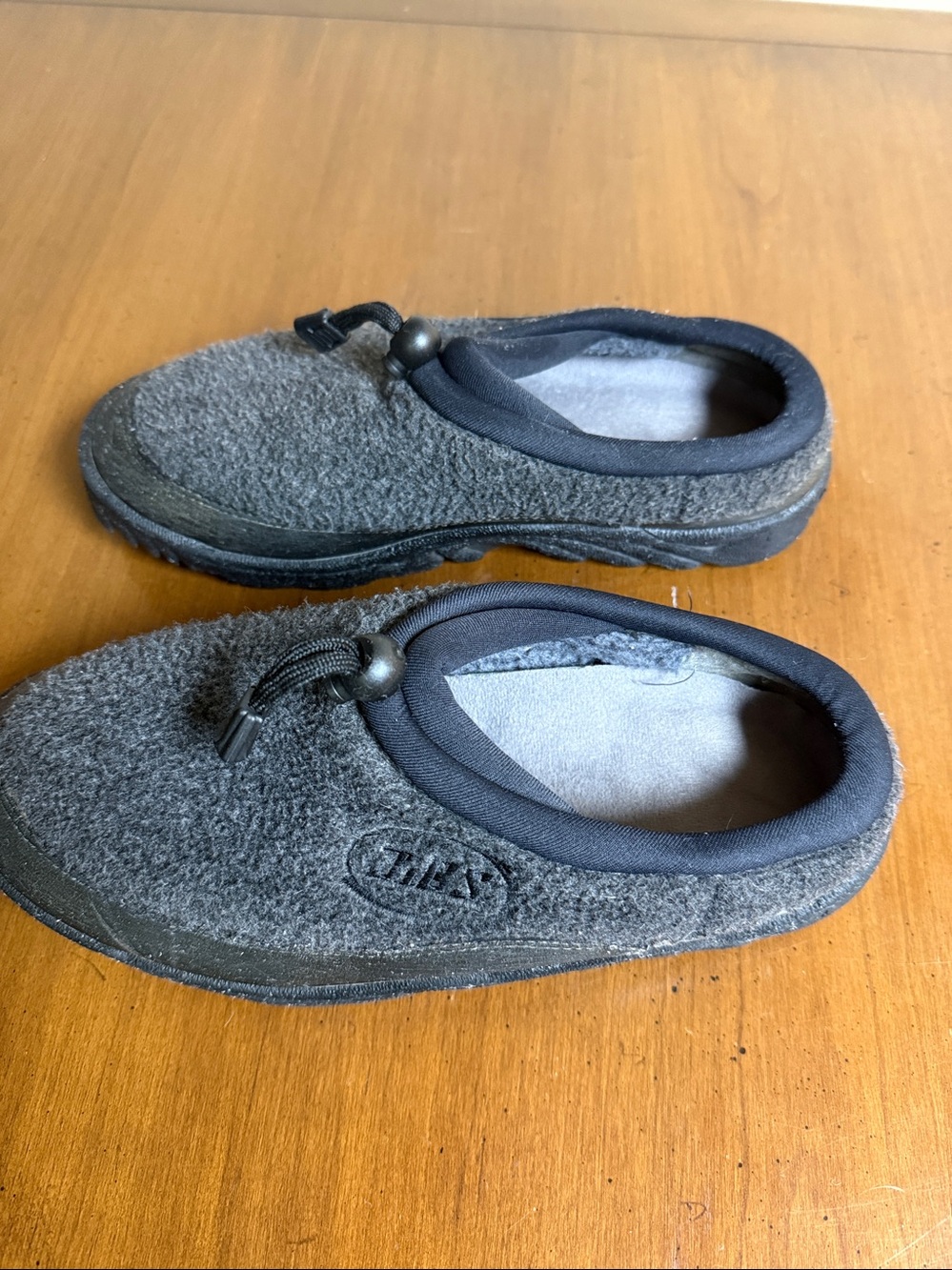 Jibs Women's Grey Slipper Shoes Size 42